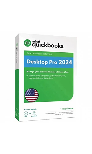 Intuit QuickBooks Desktop Pro 2024 (Windows) (Lifetime License / United States)