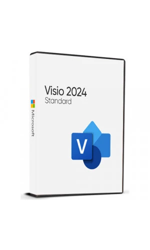 Microsoft Visio Standard 2024 (Account Bind License) (Lifetime License / Global)
