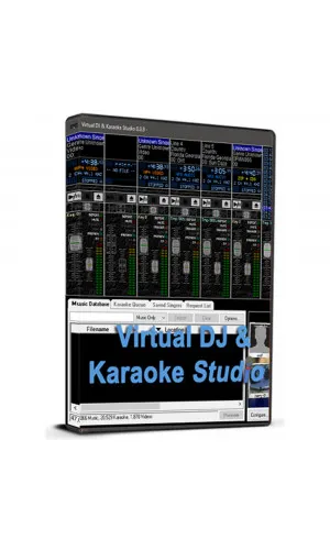 Virtual DJ Studio Virtual DJ and Karaoke Studio 8 (Lifetime License / Global)