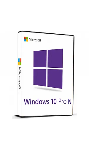 Microsoft Windows 10 Pro N Retail (Lifetime License / Global)