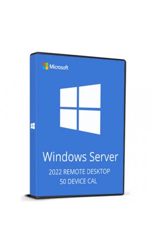 Microsoft Windows Server 2022 RDP Services 50 DEVICE (Lifetime License / Global)