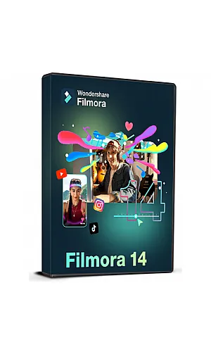 Wondershare Filmora 14 Video Editor (1 PC / Windows) (Lifetime License / Global)