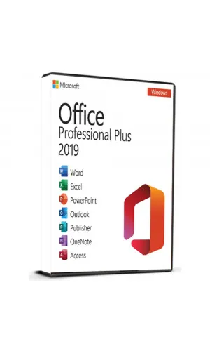 Microsoft Office 2019 Pro Plus Retail (Lifetime License / Global)